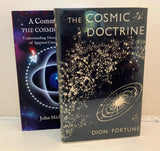 THE COSMIC DOCTRINE (2 Vol. Set) - Dion Fortune (Hardback, 1966, Helios Book Services) + Commentary (John Michael Greer)