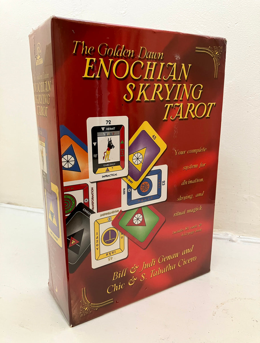ENOCHIAN SKRYING TAROT (Boxed, Sealed and As New) - Chic Cicero