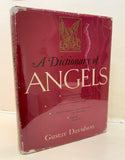 A DICTIONARY OF ANGELS - Gustav Davidson (HB, 1969, The Free Press, NYC)