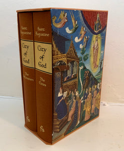 CITY OF GOD - St. Augustine (2 Vols. Hardback, Folio Society, 1st