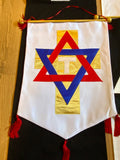 GOLDEN DAWN RITUAL ITEMS - Temple Banners + Pillars SET