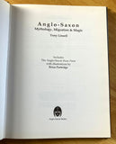 ANGLO-SAXON MYTHOLOGY, MIGRATION & MAGIC - Tony Linsell (Hardback, Anglo-Saxon Books, 1994)