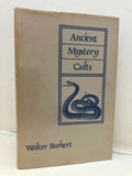 ANCIENT MYSTERY CULTS - Walter Burkert (Hardback, 1987, Harvard University Press)