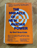THE MIRACLE OF NEW AVATAR POWER - Geof Gray-Cobb (Hardback, Parker Publishing 1974)