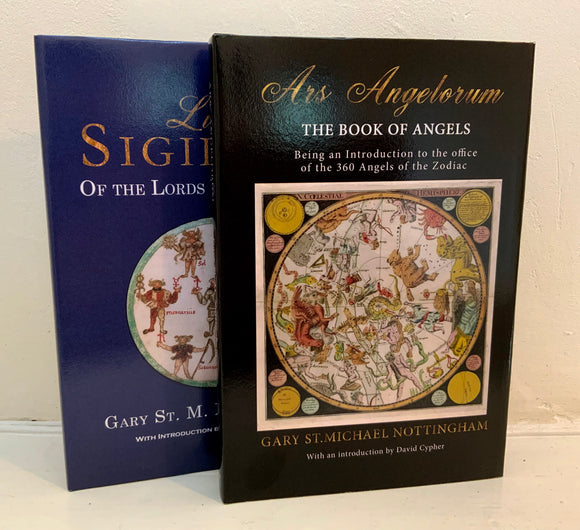 LIBER SIGILLUM / ARS ANGELORUM (2 Vols) - Gary St Michael Nottingham (2 HBs, Avalonia 2018 / 2021)