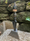 BLACK IRON PHURBA w/ stand