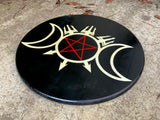 Large HEKATE // Primal Craft // 24 Inch Wooden Altar Piece - Queen Of Hell