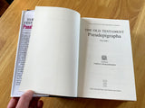 THE OLD TESTAMENT PSEUDEPIGRAPHA (2 Vols) - Apocalyptic Literature & Lost Works (Yale University Press, 2009)