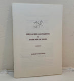 SACRED ALIGNMENTS & DARK SIDE OF SIGILS - PROSPECTUS - Robert Podgurski (Rare. Ltd 125. Signed)