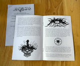 XOANON Promotional Material + Joseph Uccello / THREE HANDS PRESS Christmas Card