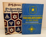 THE GOLDEN DAWN - Inner Teachings / SECRET RITUALS (2 Book Set) - R.G. Torrens (Aquarian Press 1973, Weiser 1977)