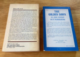 THE GOLDEN DAWN - Inner Teachings / SECRET RITUALS (2 Book Set) - R.G. Torrens (Aquarian Press 1973, Weiser 1977)