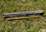 ABRAMELIN WAND (Made by Frater Ashen Chassan) Almond Wood Ritual HGA Wand