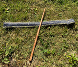 ABRAMELIN WAND (Made by Frater Ashen Chassan) Almond Wood Ritual HGA Wand